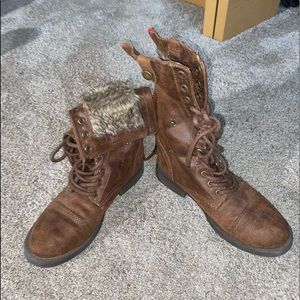 Brown boots